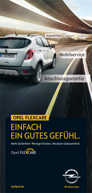 Der Opel FlexCare Flyer zum Download
