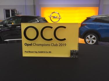 News: Opel Bauer erneut im Opel Champions Club vertreten