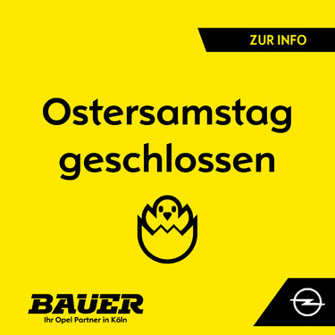 News: Ostersamstag geschlossen