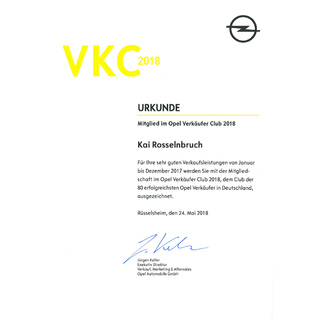 Kai Rosselnbruch VKC 2018